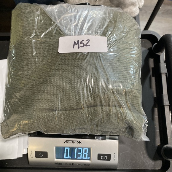 Columbia Mens Mock Neck 1/4 Zip Pullover Sweater, Olive Green, Knit Long Sleeve - Picture 9 of 9